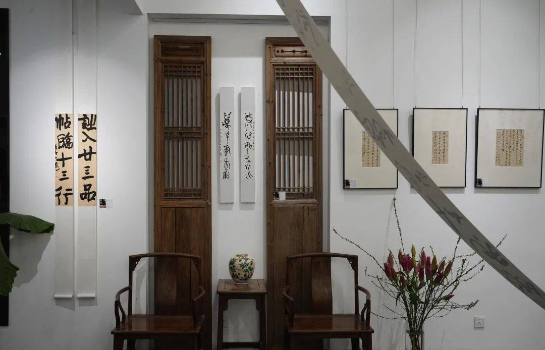 一曳如风 | 娄伟丰书法品鉴会在北京杖藜书院开幕