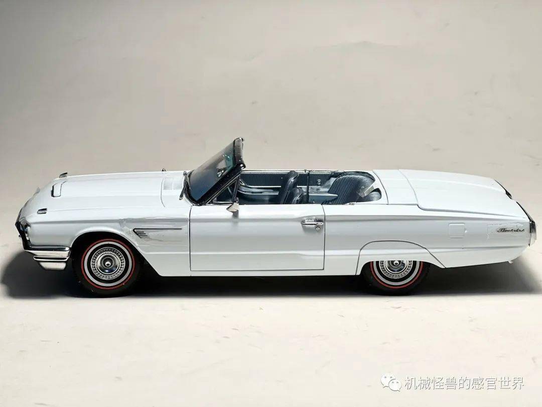 danbury mint | 钻石蓝色,1965 福特雷鸟 convertible_搜狐汽车_搜狐