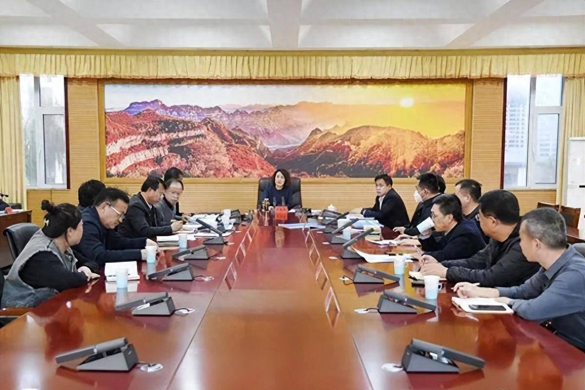 黎城县委书记,县浊漳河流域生态修复治理工作领导小组组长牛晨霞主持