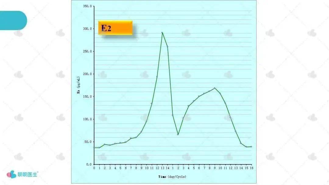 的一生,從青春期,育齡期到更年期,這個過程中的激素變化曲線很明顯