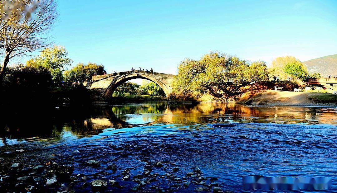 去有风的地方,沙溪古镇 玉津桥影