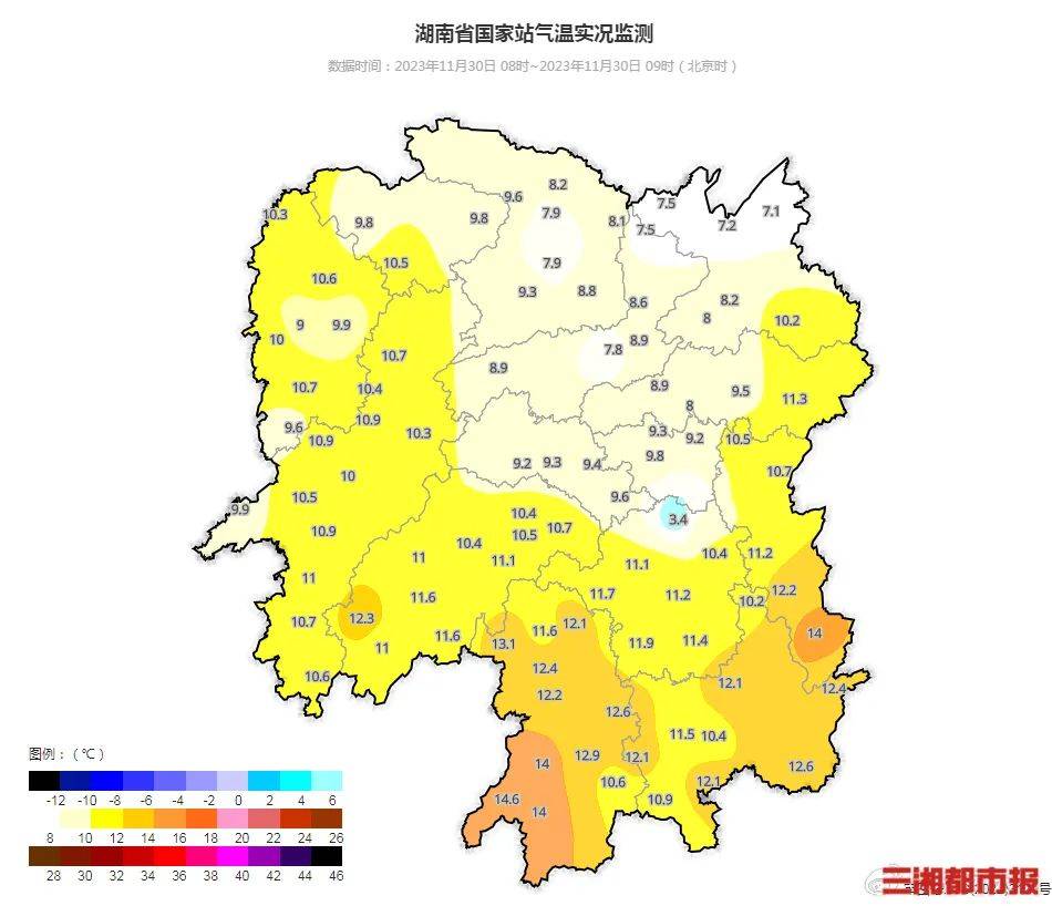 湖南或將迎初雪,就在……_地區_大部分_其他