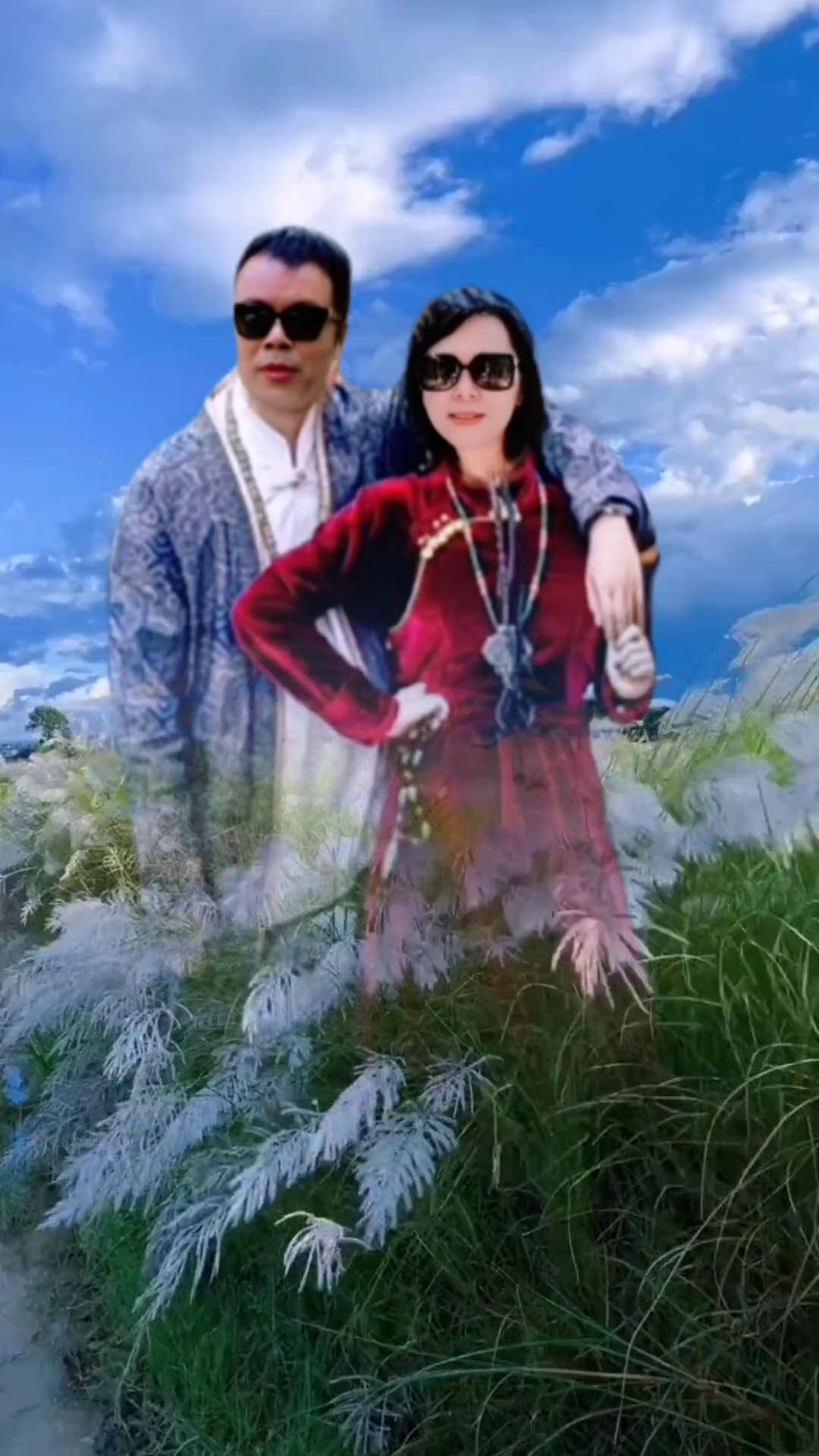 因为我们今生有缘,让我有个心愿,等到草原最美的季节,陪你一起看草原