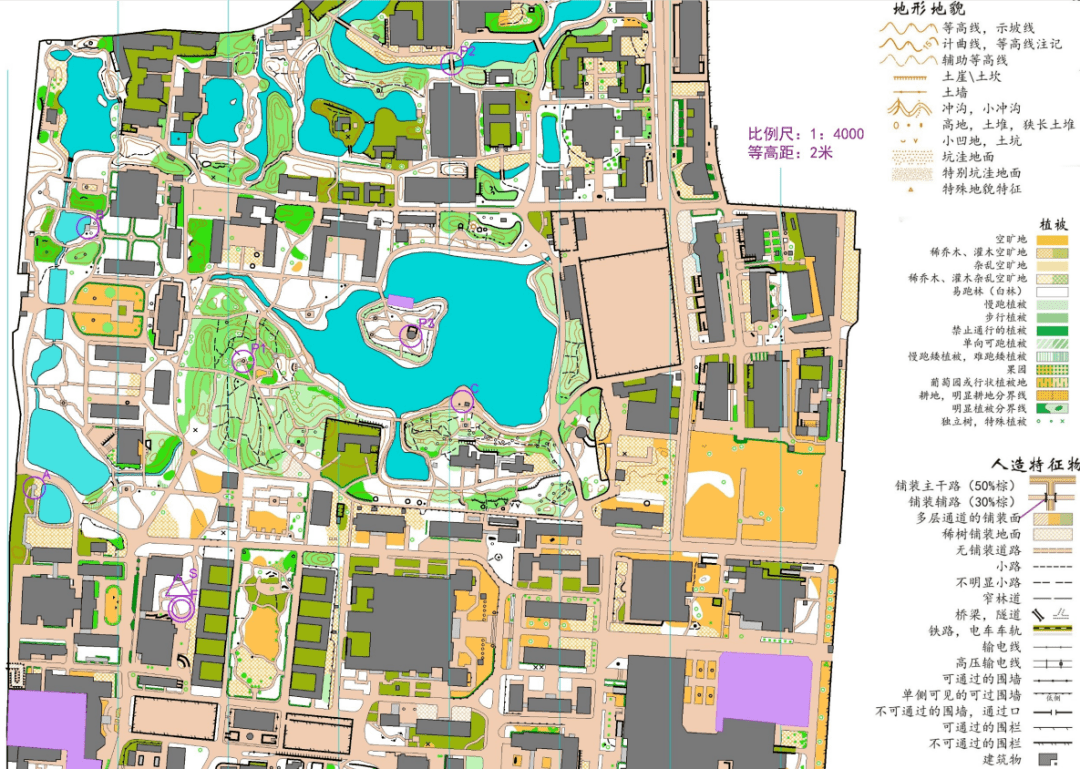 燕京大学平面图图片