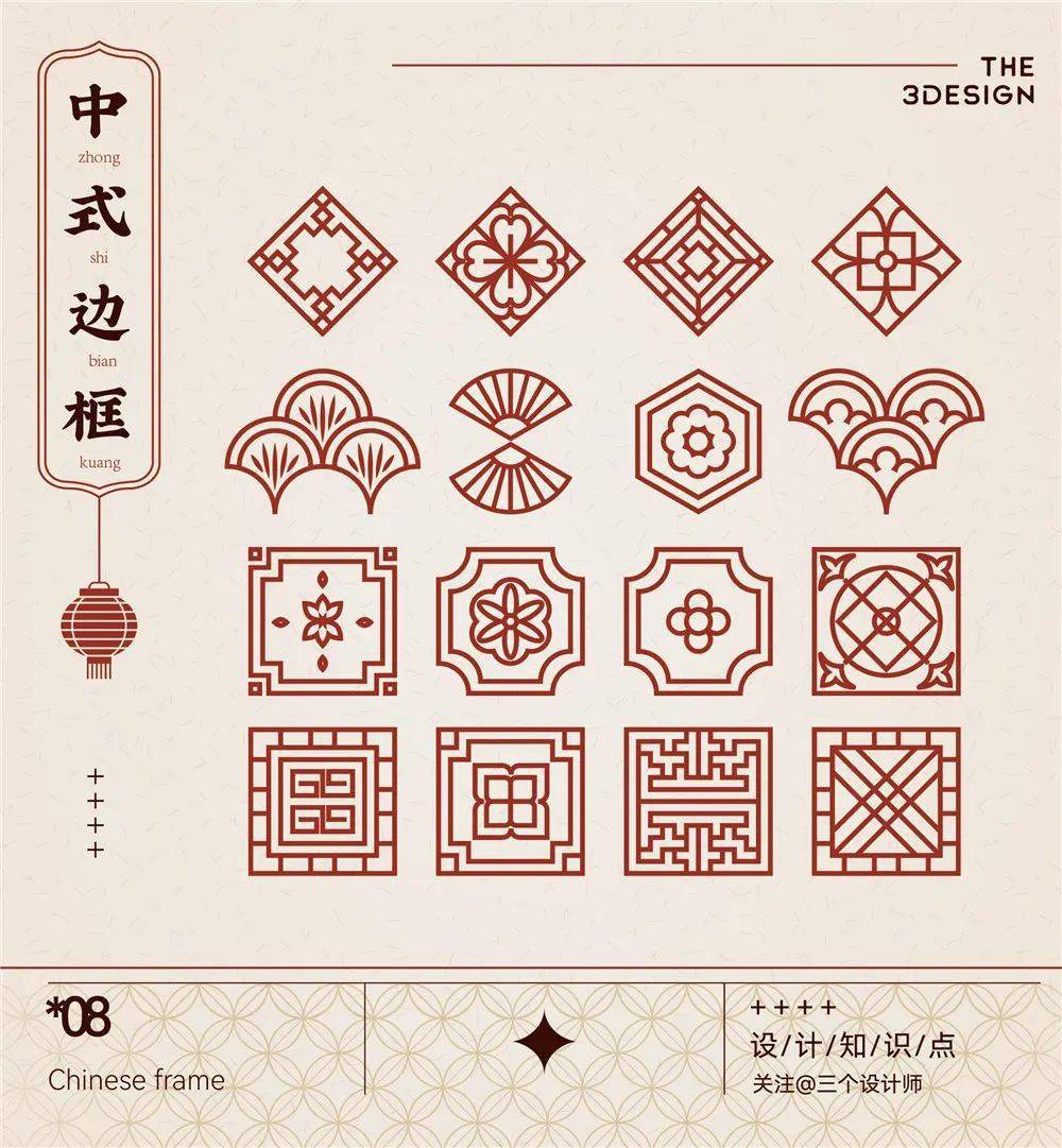 中式花纹!有必要收藏一波!