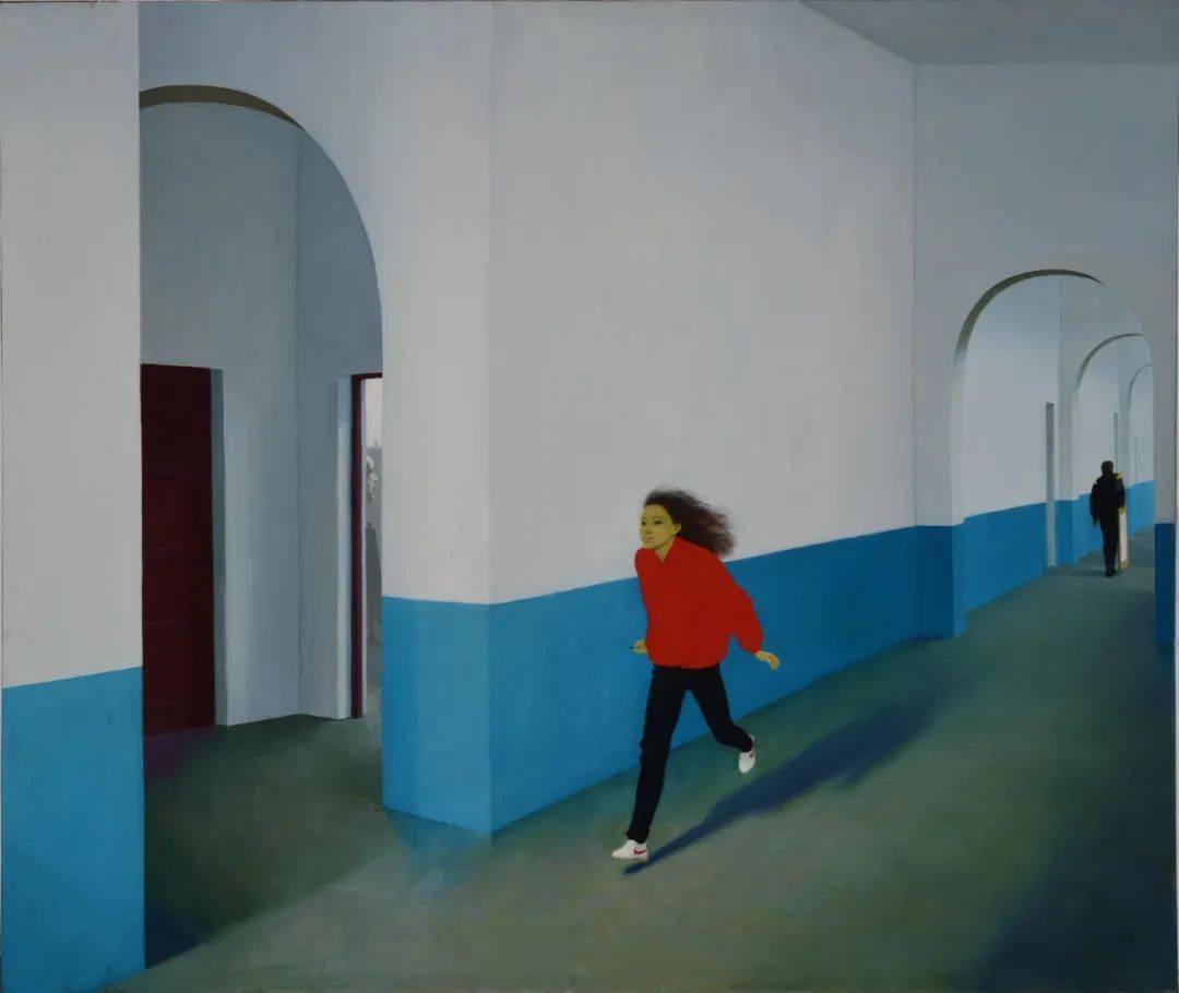 专稿|韦启美:向未来,留下诗意,幽默的一笔_油画_创作_年代