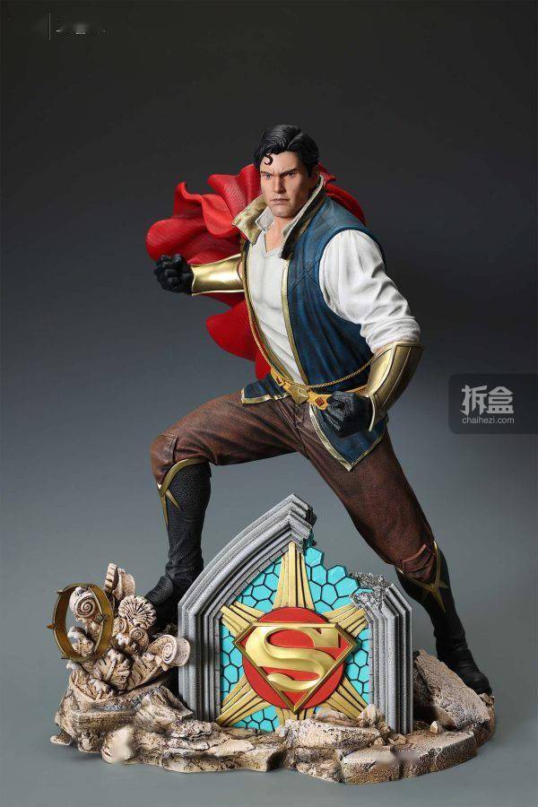 xm studios dc系列 卡尔 艾尔 超人 1/4 美漫雕像_官方_cm_重量