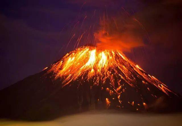 火山喷发,惊心动魄