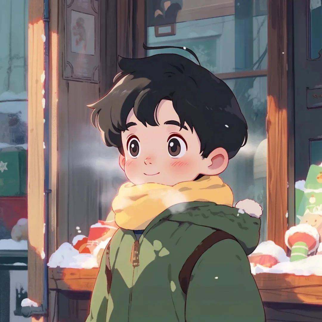 可爱治愈系情侣头像