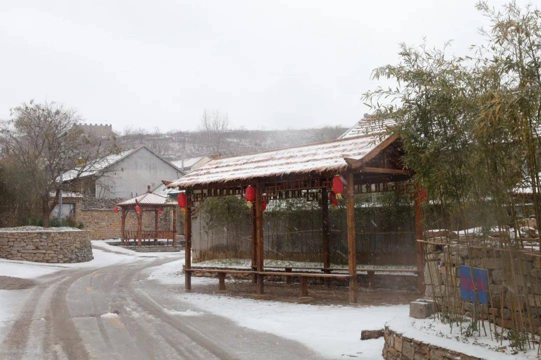 莒县乡村文化振兴|百年古寨披银装_碁山镇_许传鹏_刘延