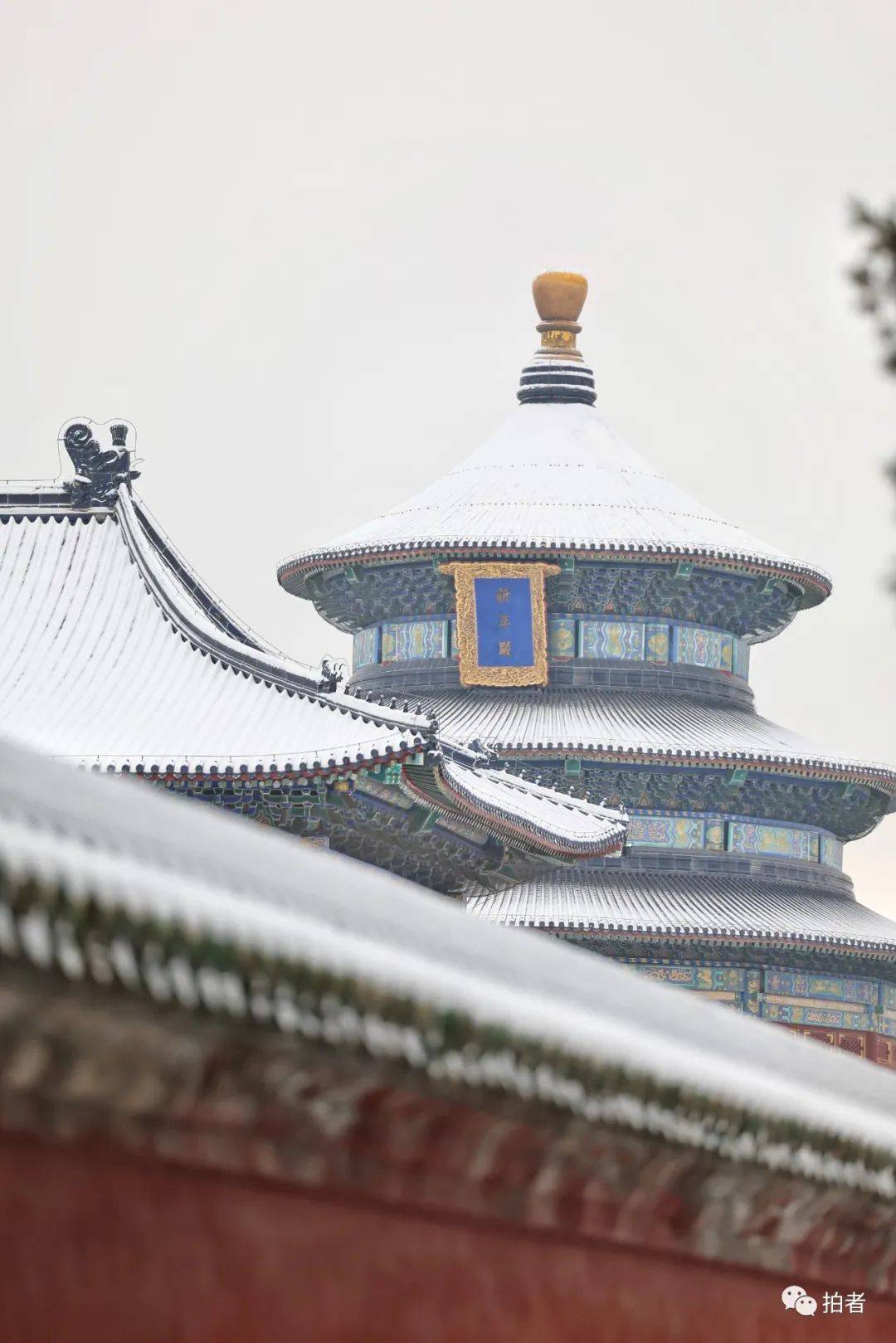 多图直击大美京城今夜北京降雪将再度加强