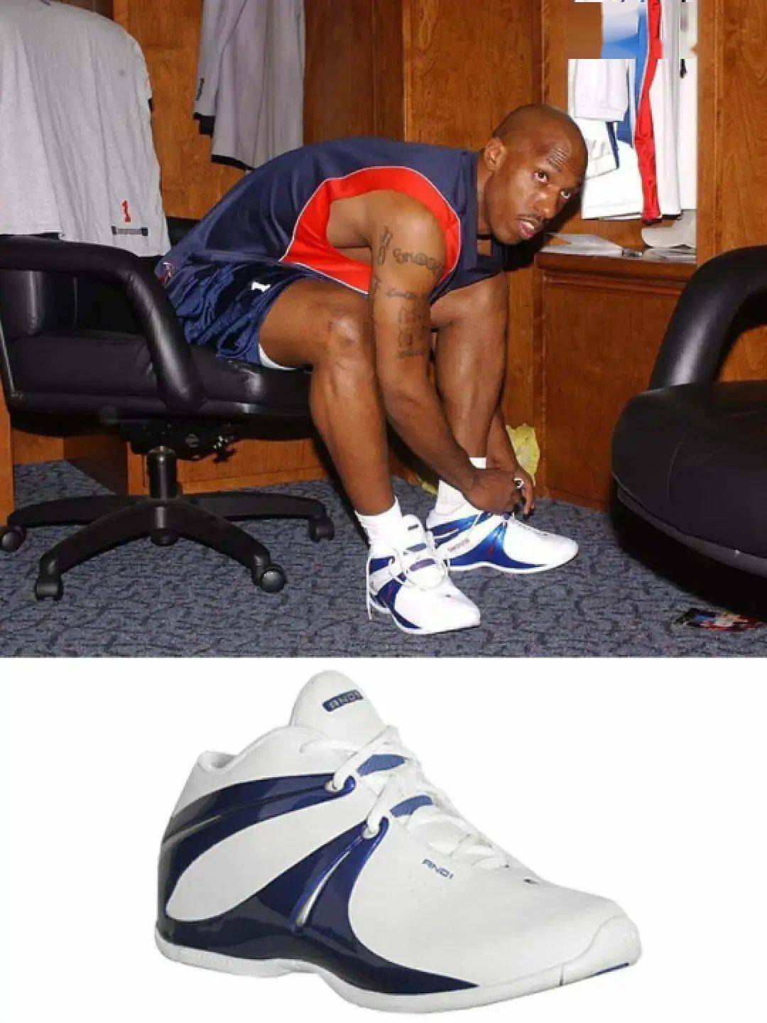 经典鞋款回归造势近期and1邀请当年的代言人本·华莱士,为经典鞋款