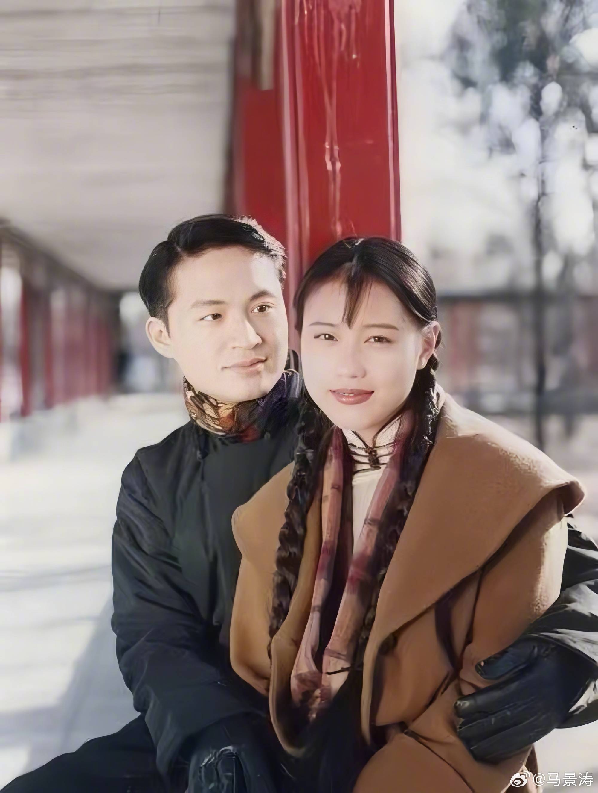 马景涛晒多张与周海媚合影:海媚,我们永远爱你,你的无忌哥哥和寒星