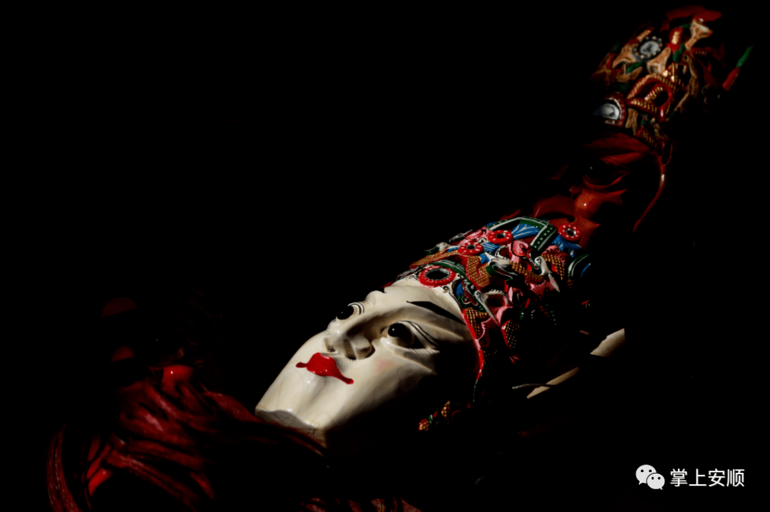 文化|安顺屯堡地戏面具的雕刻艺术