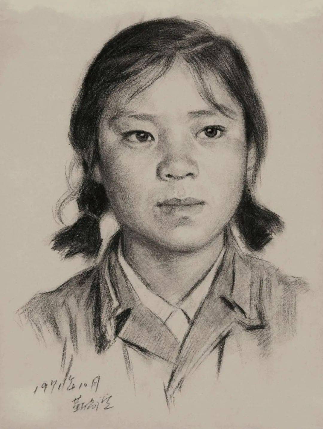 中央美术学院,超高质量的素描作品!_cm_局部_大卫