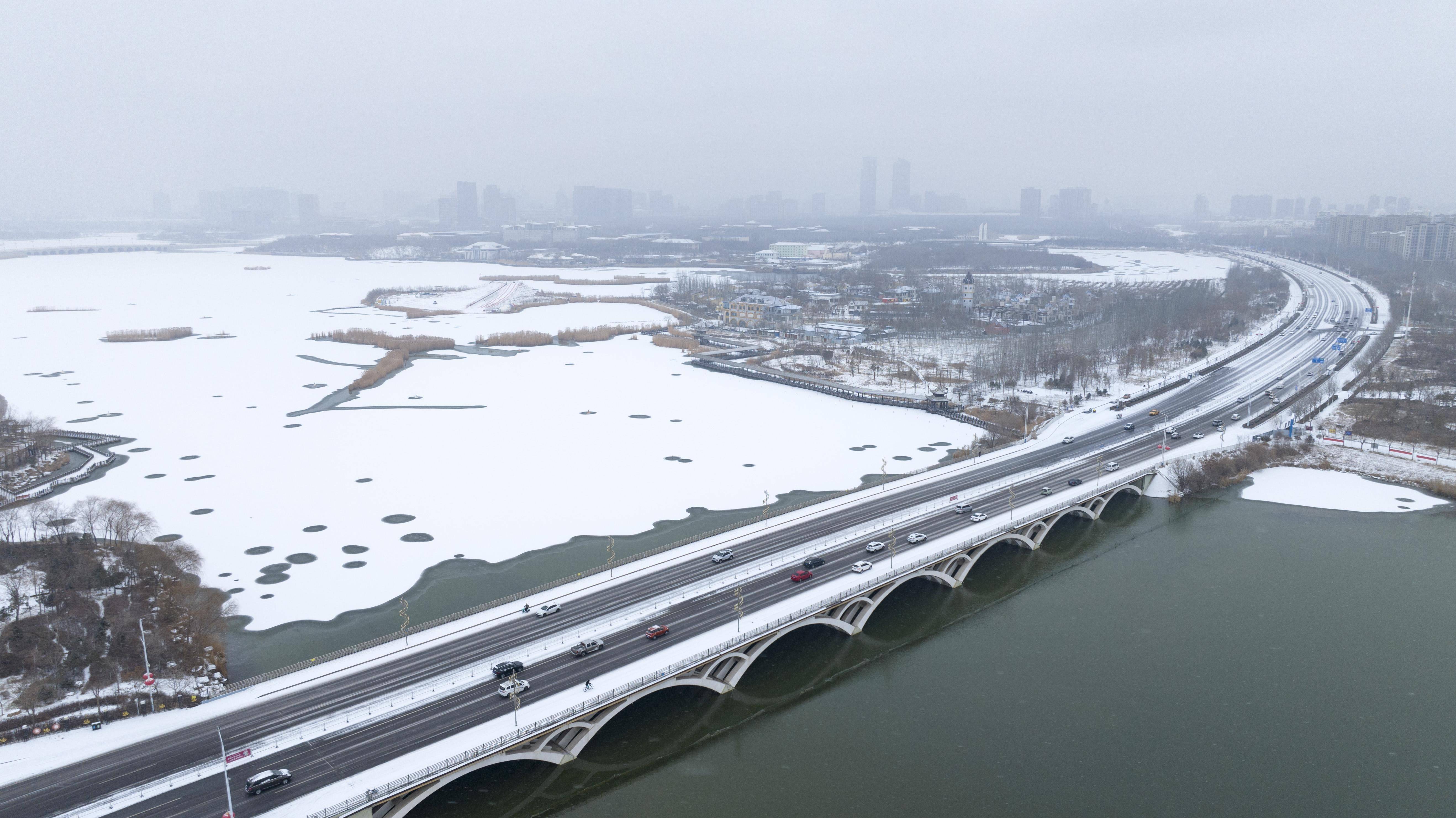 (环境)银川迎来今冬首场降雪