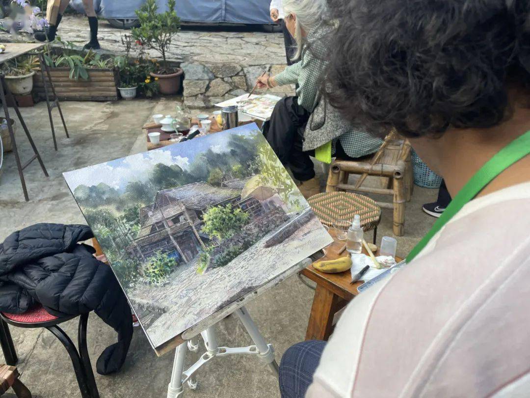 2023"寻美云南"昆明普洱·"普洱咖啡"国际水彩邀请展普洱采风活动走进