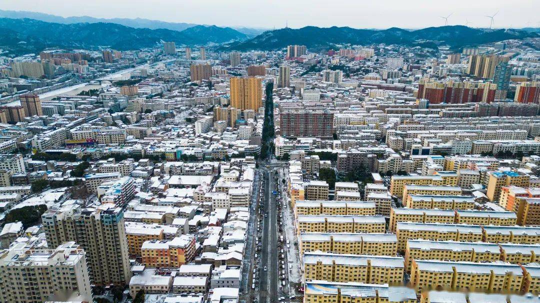 孝感雪景图片