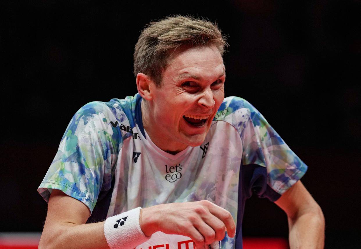 羽毛球——世界巡回赛总决赛:安赛龙男单夺冠(14)_新华社_杭州_选手