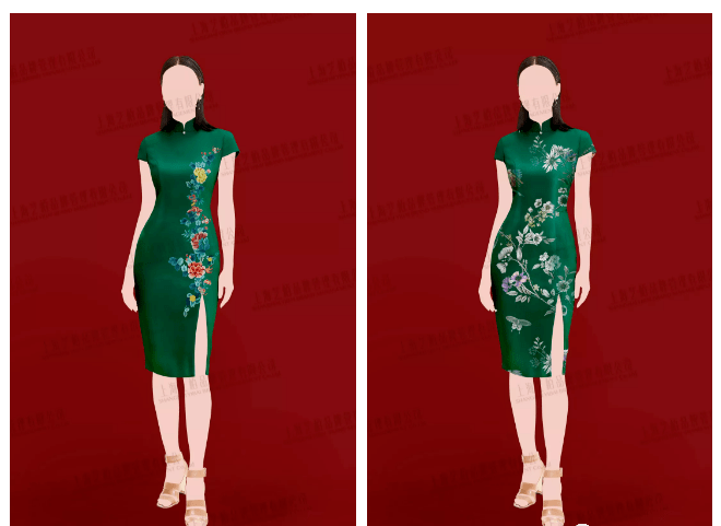 中国旗袍-服装设计效果图160款!插图8
