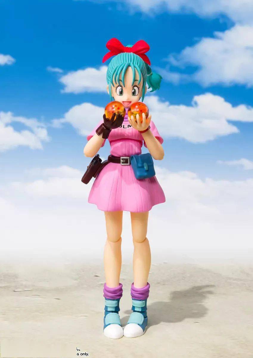 新品预定~ 万代 shf 七龙珠 布尔玛 bulma 大冒险的开始&shf 布尔玛