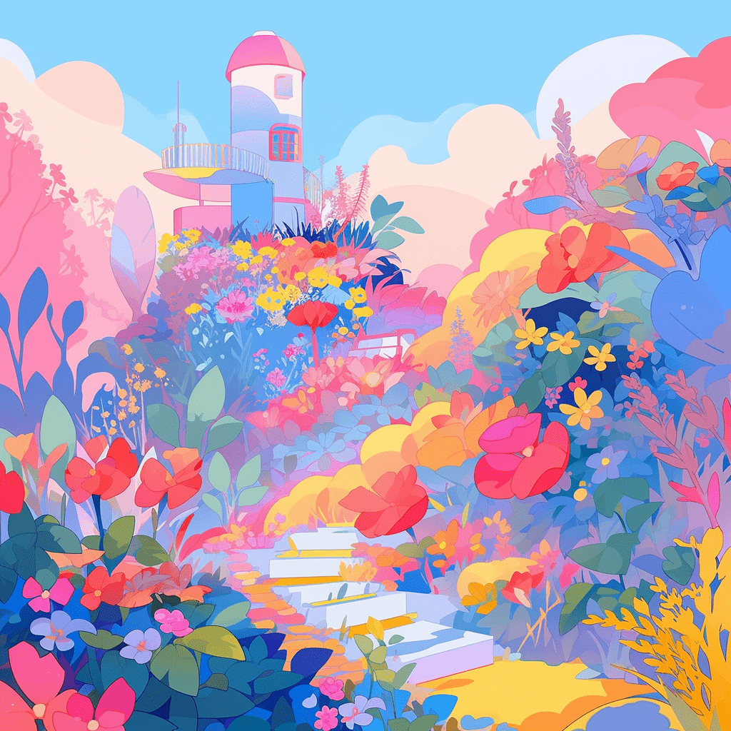 轻松搞定高饱和配色插画!你也可以!_咒语_色彩_内容