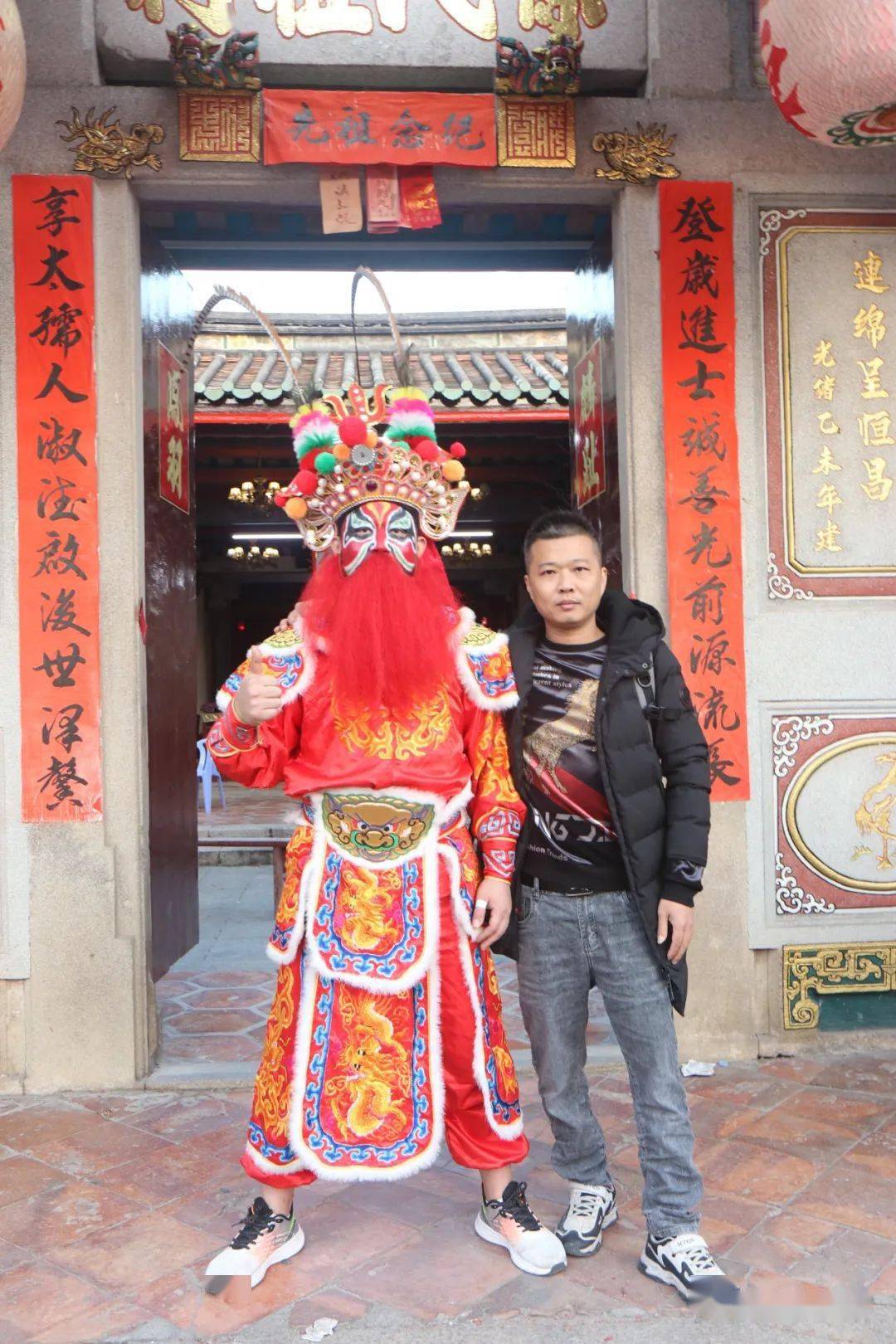 一次的深坽徐族祭社于农历十一月十四将送阿公香火前往谷饶仙波祭社公