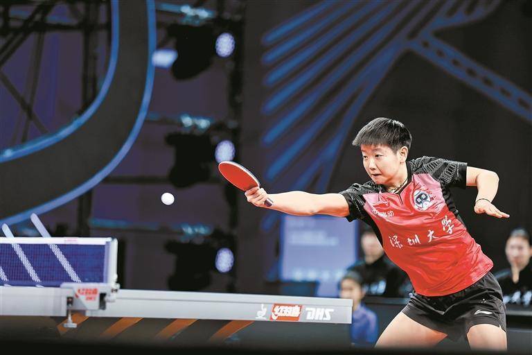 深圳大学俱乐部夺得2023乒超联赛总冠军_孙颖莎_陈梦_比赛