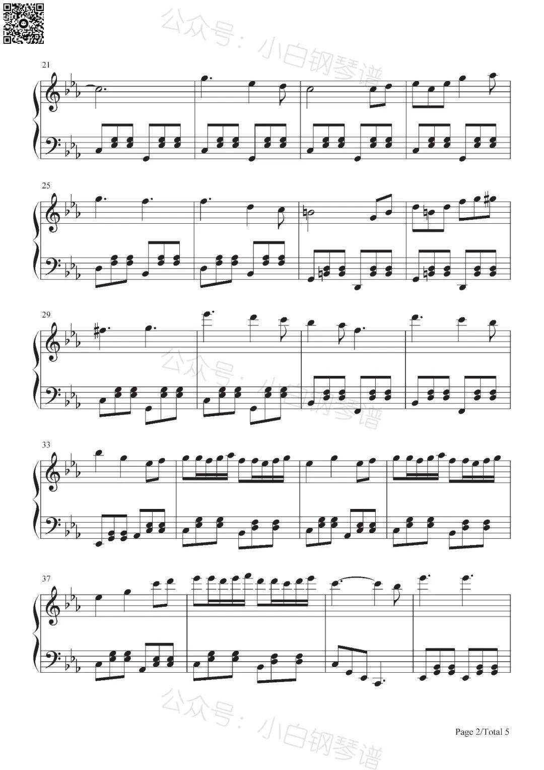 「琴谱︱waltz no 2」第二华尔兹-第二圆舞曲 - dmitri shostakovich