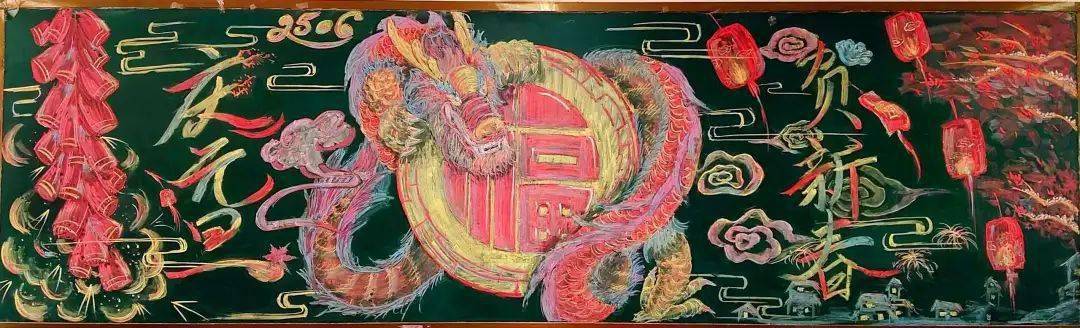 迎元旦贺新春--汝州一高主题黑板报优秀成果展示_活动_文化_氛围