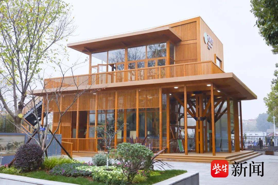 南京莫愁湖畔新增一处"梧桐语"小型城市客厅_文化_居民_休闲