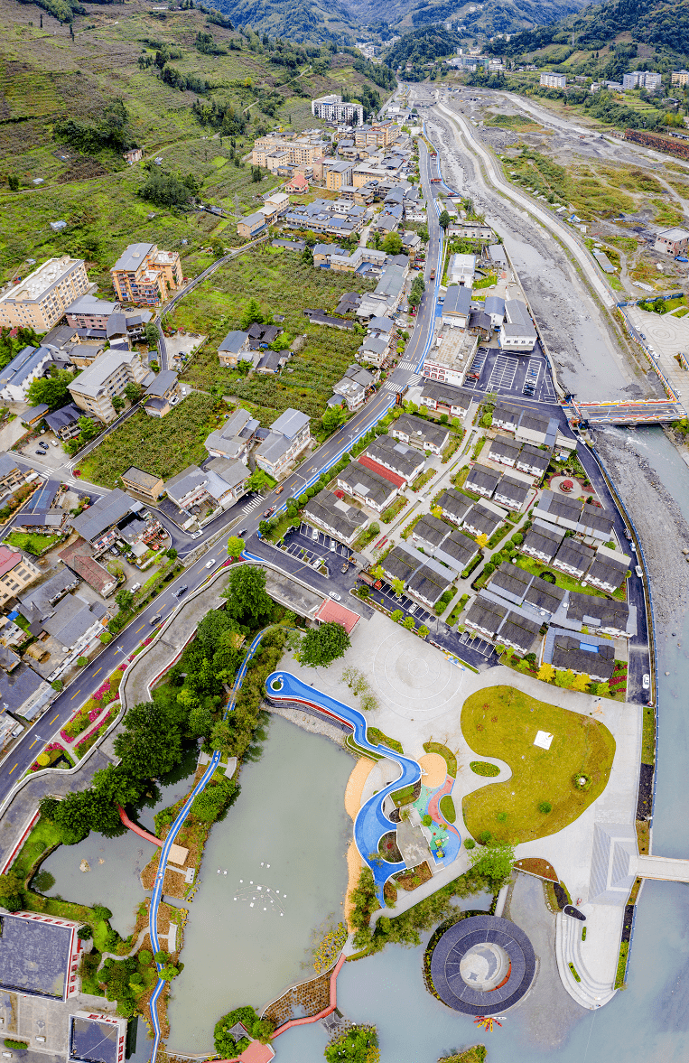 国家级5a级景区汶川特别旅游区由震中映秀,水磨古镇,三江生态旅游区