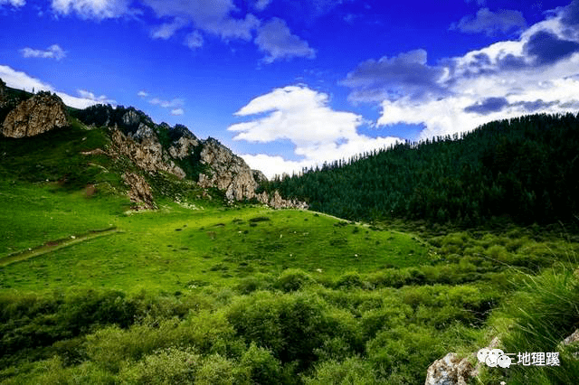 這裡擁有奇異的地形,還有各異的植被,整個山區景色秀麗壯觀.