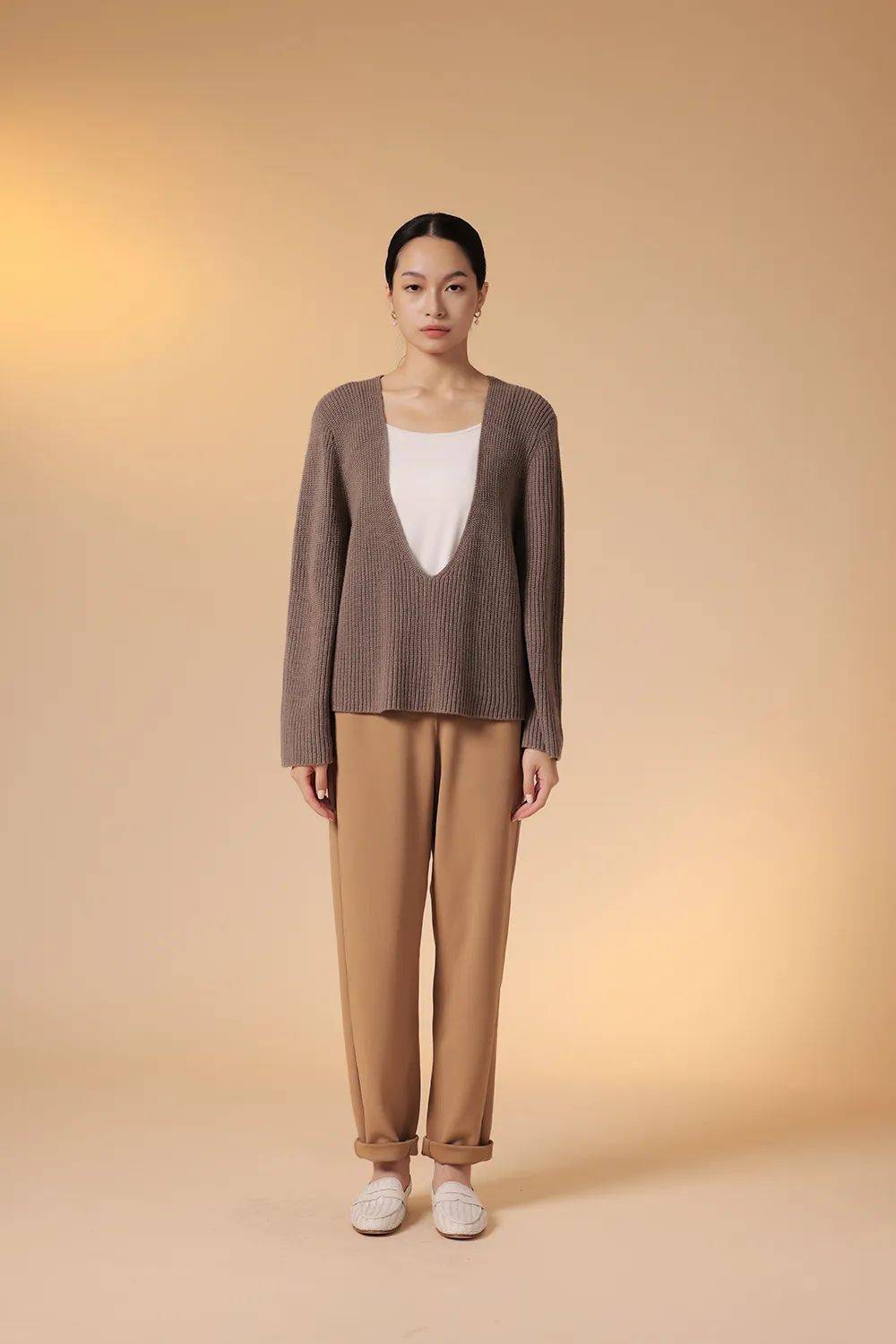 giordano ladies丨杏色冬日_color_羊绒_驼色